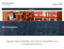 Tablet Screenshot of msgoncalves.com.br